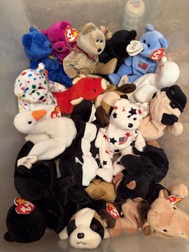 Beanie babies plush stuffed - babies,