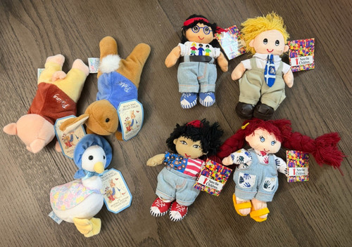 Lot mini plush stuffed - of,