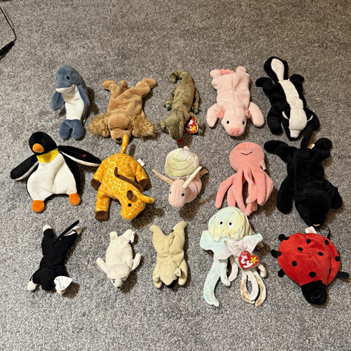 Beanie babies lot 15 - lot, of