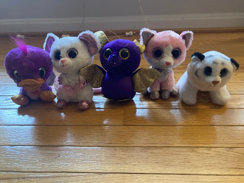 Assorted stuffed animals - animals, with
