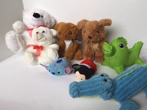Stuffed animals assorted - animals, plush