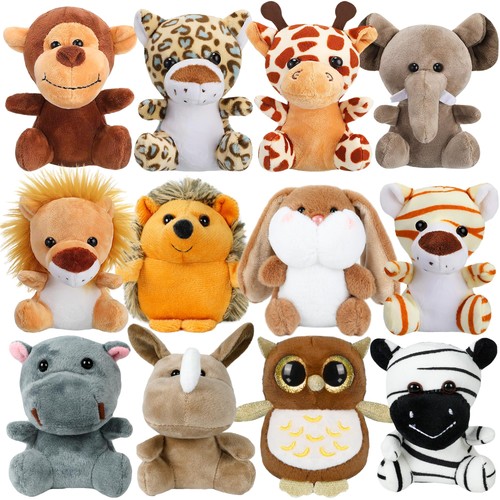 Pcs small stuffed animals - 12,