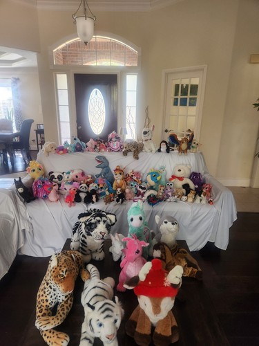 Plush toys stuffed animals - stuffed,