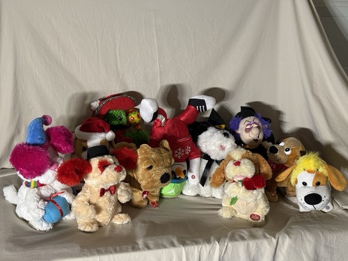 Plush animated stuffed - , animals