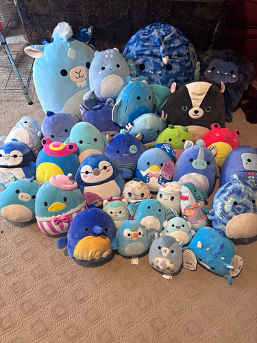 Squishmallows mixed lot plush - mixed,