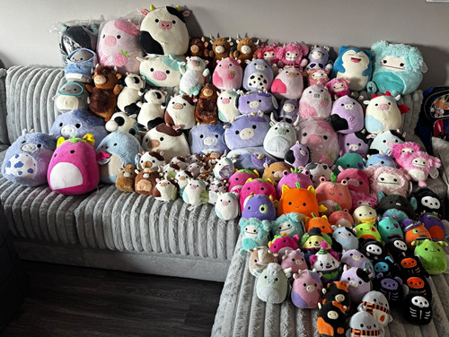 Squishmallows mixed lot plush - squishmallows,
